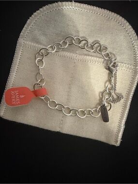 James Avery Forged Link Charm Bracelet